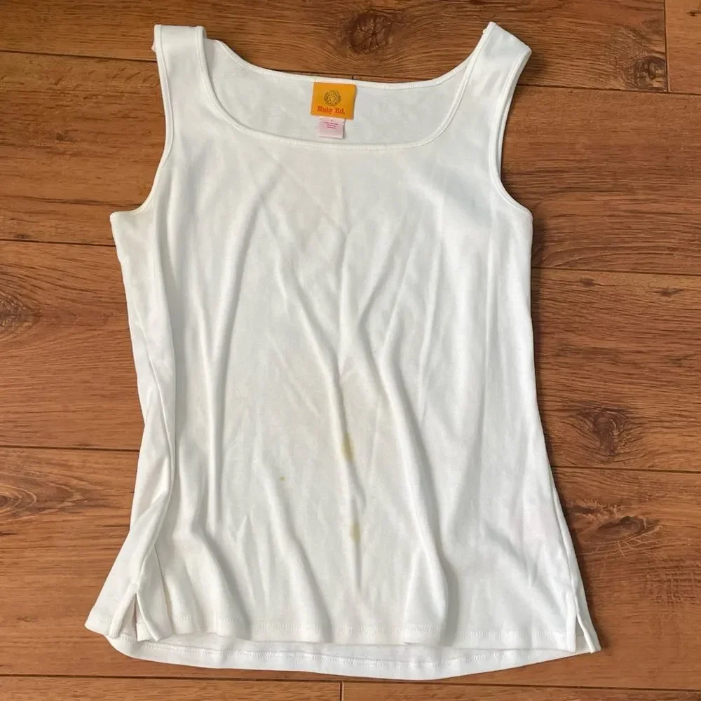 Ruby Rd while blouse -14 - Picture 4 of 4